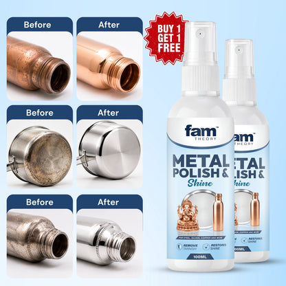 Metal Polish & Shiner Expert 100ML ✨ Removes Tarnish & Restores Original Shine