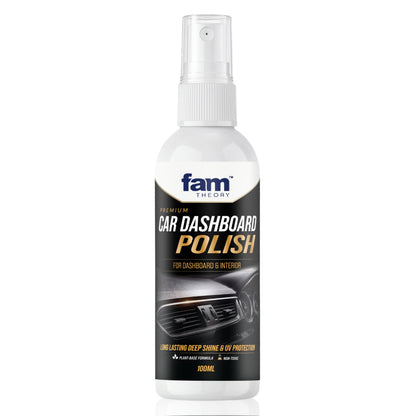 Premium Car Dashboard & Interior Polish Spray 100ML ✨ – Deep Shine & UV Protection