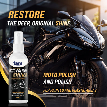 MotoXpert Multi-Surface Motorcycle Polish & Shiner 100ML✨ Instant Gloss Finish & Protection (Copy)