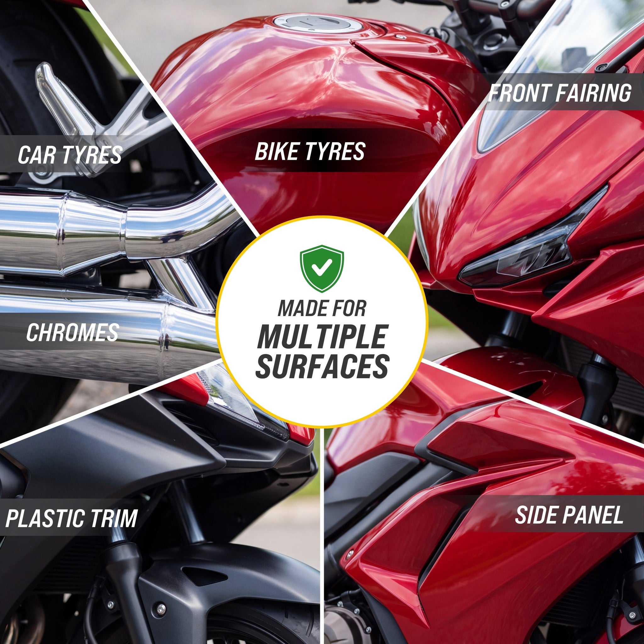 MotoXpert Multi-Surface Motorcycle Polish & Shiner 100ML✨ Instant Gloss Finish & Protection (Copy)