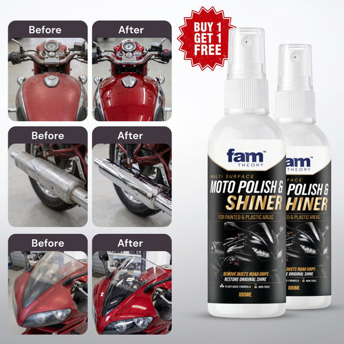 MotoXpert Multi-Surface Motorcycle Polish & Shiner 100ML✨ Instant Gloss Finish & Protection (Copy)