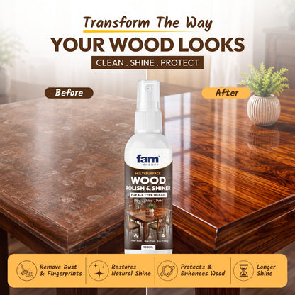 Buy 1 Get 1 Free | Advanced Pro Instant Wood Polish & Shiner 100ml✨ @599/- only