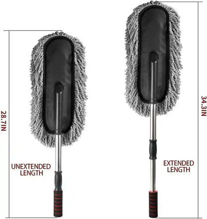 Horaa Extendable Microfiber Cleaning Brush For Car And Home Cleaning