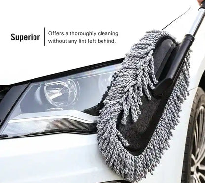 Horaa Extendable Microfiber Cleaning Brush For Car And Home Cleaning