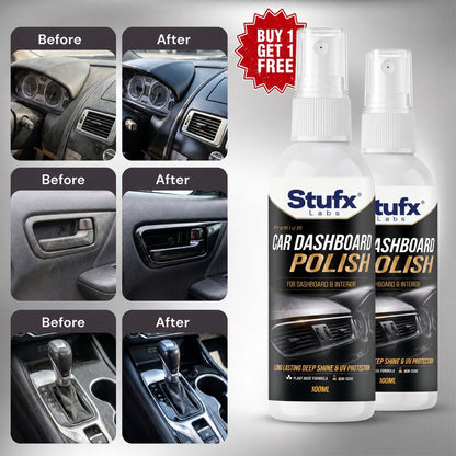 Car Dashboard Polish Spray 100ml – Deep Shine & UV Protection for Car Interior
