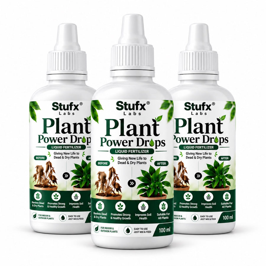 Liquid Fertilizer for Plants 100ml – Plant Food for Indoor, Outdoor & Home Garden Plants (Buy 2 Get 1 Free)