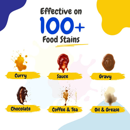 Fabric Stain Remover Spray 100ml – Removes Curry, Oil, Tea & Food Stains from Clothes