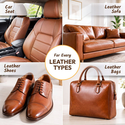 Leather Cleaner & Conditioner Spray 100ml – For Sofa, Car Seats, Shoes & Bags
