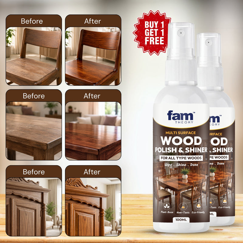 Buy 1 Get 1 Free | Advanced Pro Instant Wood Polish & Shiner 100ml✨ @499/- only