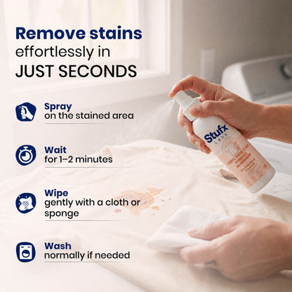 Instant Food Stain Remover Spray for Clothes - 100 ml